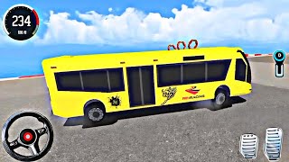 Racing School Bus Stunt Mega Ramp Ultimate Races ; Hard Racing Simulator 3D - Android Gameplay #10 screenshot 5