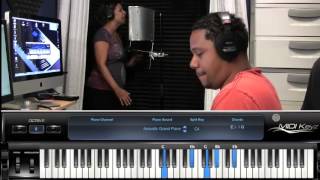 Video thumbnail of "More Than Anything Lamar Campbell Late Night Worship Session and Lessons with Wifey"