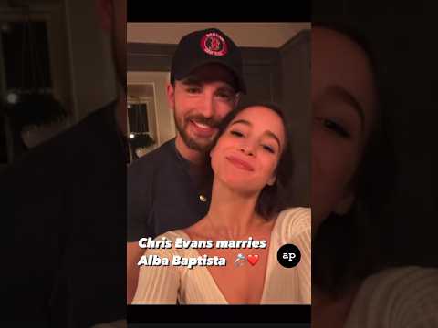 Chris Evans and Alba Baptista got married in an intimate ceremony over the weekend. Hollywood News.