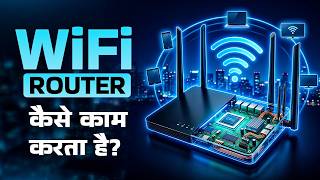 WiFi Router कैसे काम करता है 😳  Router Factory का पूरा सच  Signal हवा में कैसे Travel करता है