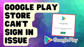 How To Fix Google Play Store Can