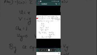 MAT201-Module 3 - Analytic function problem 4