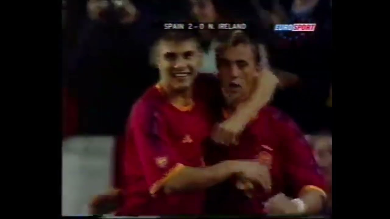 Spain vs Northern Ireland (UEFA EURO 2004 Qualifier)