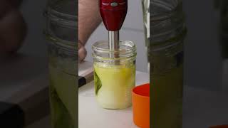 This tool makes homemade mayo in under 2 minutes #cooking Resimi