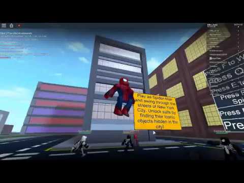 el mejor juego de spiderman en roblox youtube