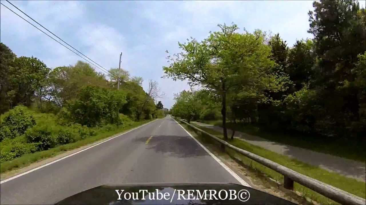 Driving Beach Road, Oak Bluffs To Edgartown YouTube