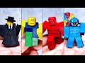 [Roblox]Making Forsaken c00lkid Bluudud Mafioso Noob Sculptures Timelapse