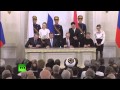 Церемония подписания договора присоединения Крыма к Российской Федерации 1080p HD 18 марта 2014