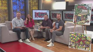 Local artist gives Visit Hendricks County Travel Guide a fresh look!