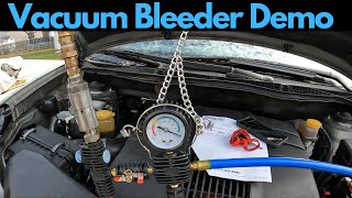 B9 Tribeca Thermostat replacement and Vacuum bleeding Demonstration