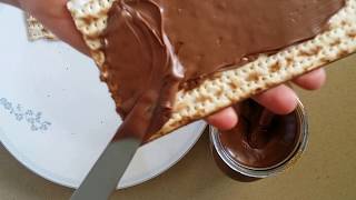 מצה עם נוטלה