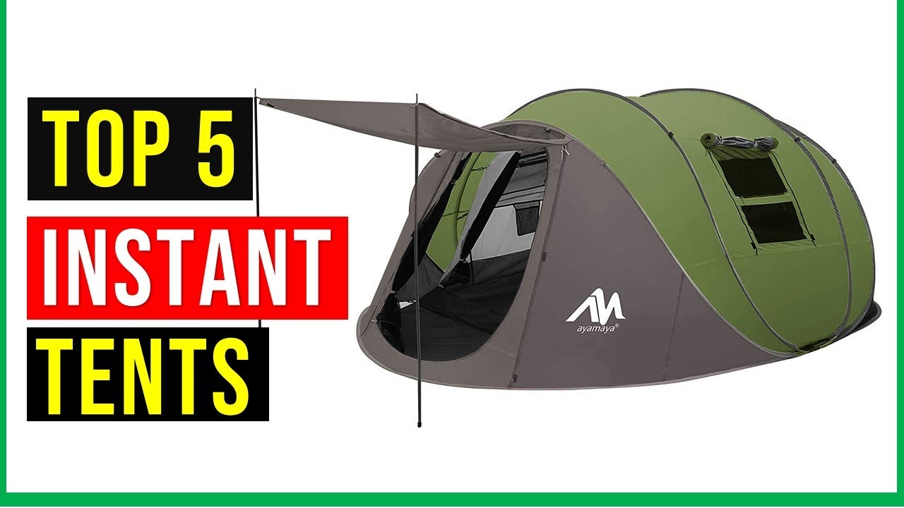 ✅Top 5 Amazing Instant Tent for Camping 2022 | Top 5 Best Instant Cabin Tents Reviews in 2022