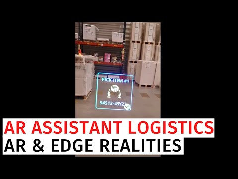 AR Assistant in Logistics | AR & Edge Realities