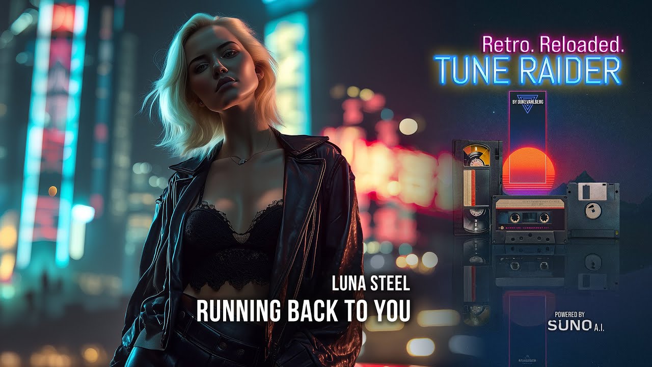 Keep Running Back to You | Luna Steel | Lost AI Synthwave