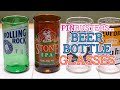 How To Make Beer Drinking Glasses From Beer Bottles // DOES IT WORK?