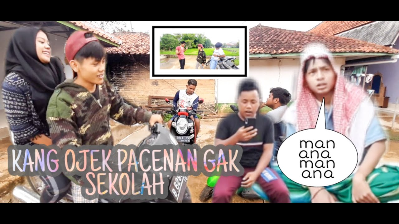 Kang ojek pacenan gak sekolah