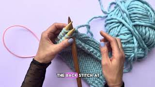 Happy Days Hood - 3 needle bind-off 
