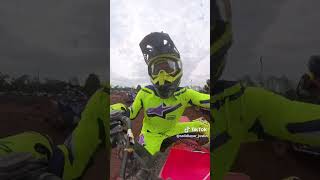 My son Justin Miller driving by the field 🚀 #atvmotocross #motocross #atvmx #4wheeler #holeshot
