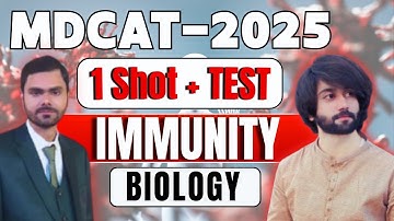 MDCAT Biology Lectures 2025 Immunity One Shot I Immunity MDCAT One Shot I Immunity System MDCAT
