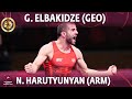 GOLD FS - 70 kg: G. ELBAKIDZE (GEO) v. N. HARUTYUNYAN (ARM)