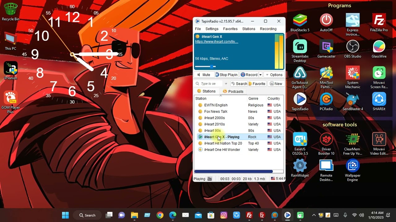 hands on with Internet Radio📻for Windows (TapinRadio)