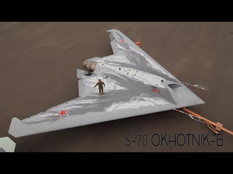 Meet The S-70 Okhotnik-B | The Most Advanced Russian Stealth Heavy Combat Drone