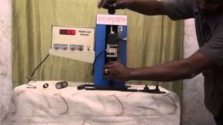 spring testing machine FINE MARKETING