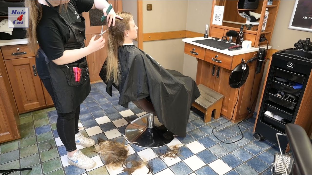 2025-31 Anna preview - long blond hair chopped and buzzed to short mohawk