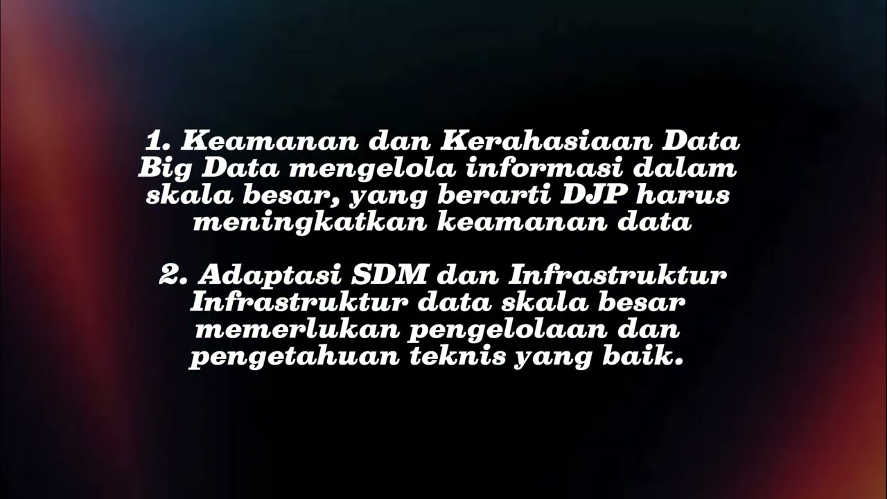 Tantangan dan Risiko Implementasi Big Data pada Coretax