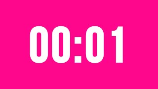 1 Second Countdown Timer No Music With Alarm Clock At The End