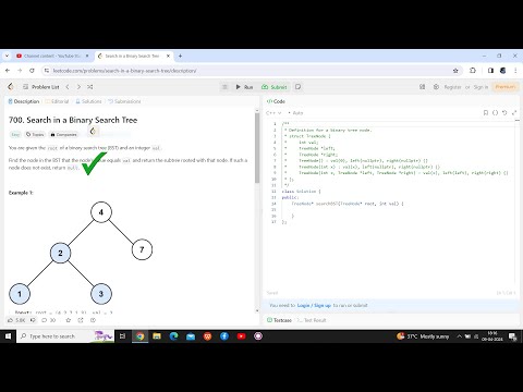 700. Search in Binary Search Tree | Leetcode | Java