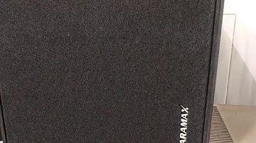 Loa Paramax đẹp như mới, hát karaoke hay, bass căng đét.. Giá chỉ 2,2tr.. ☎️ 0932.719.407