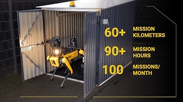 Inspect Substations and Power Plants All-Year-Round | Energy Robotics | E.DIS  | Spot Robot