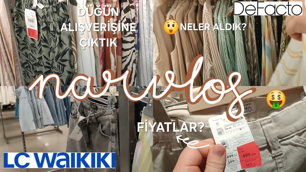 DÜĞÜN ALIŞVERİŞİNE ÇIKTIK🛍️ LC WAIKIKI👗DEFACTO🕶️ FİYATLAR NELER ALDIK⁉️ ALIŞVERİŞ VLOG #vlog #keşfet