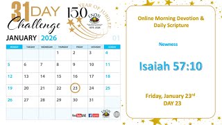 Day 23 - 31 Day Challenge