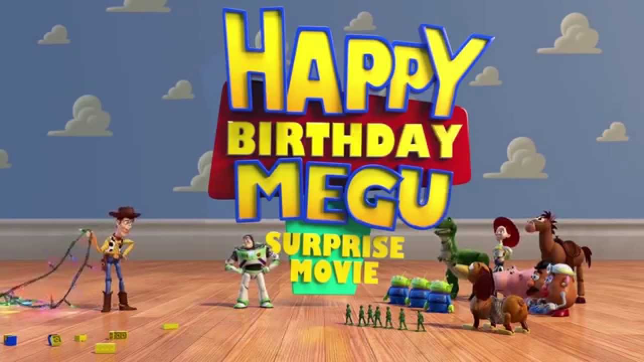 トイストーリ３ 誕生日サプライズムービー オープニング Youtube