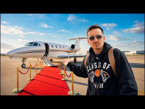 PRIVATE JET to Le Mans!!!