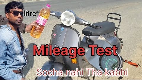 Mileage Test LML Vespa Nv/#lmlvespa #activa #heroscooters #automobile #oldisgold #olaelectric