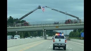 040319 PROCESSION FOR FALLEN US FOREST SERVICE FIREFIGHTER