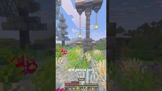 Custom Geysers Minecraft Survival #minecraft #bedrock #sulfurcaves #survival #shortvideo #gaming