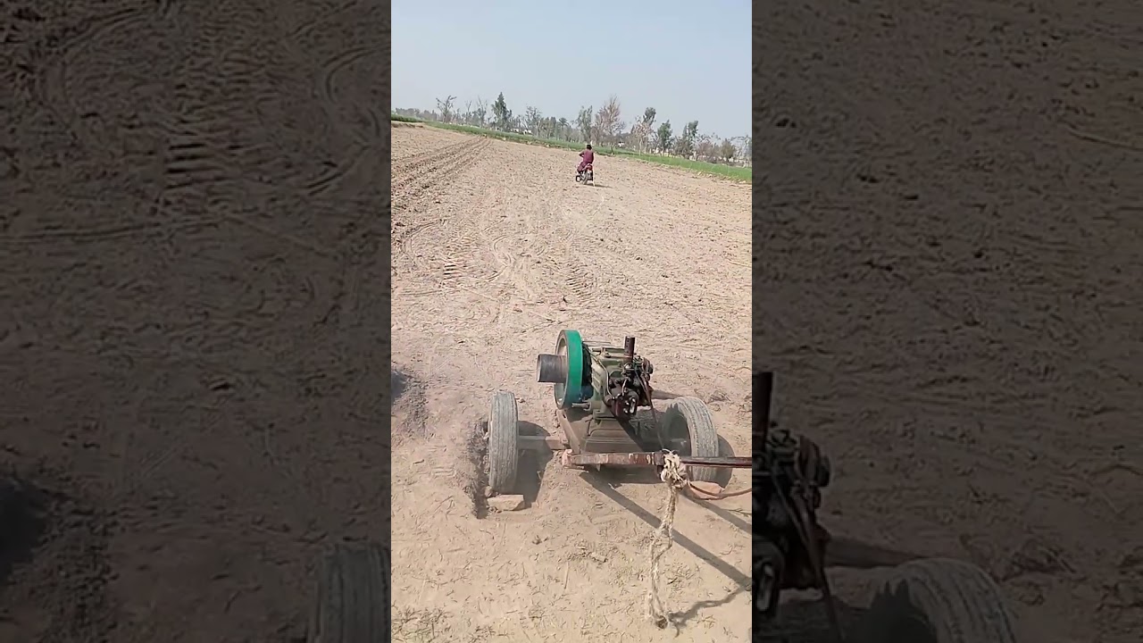 Old Peter Start With Bike