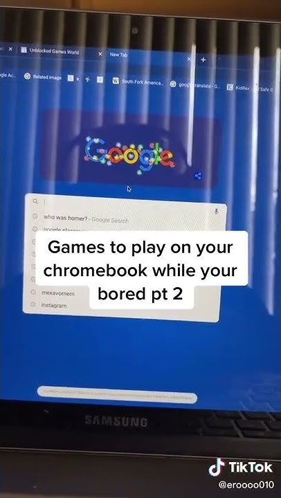 Games To Play On Your School Chromebook Games to play on your school Chromebook when you are bored - YouTube