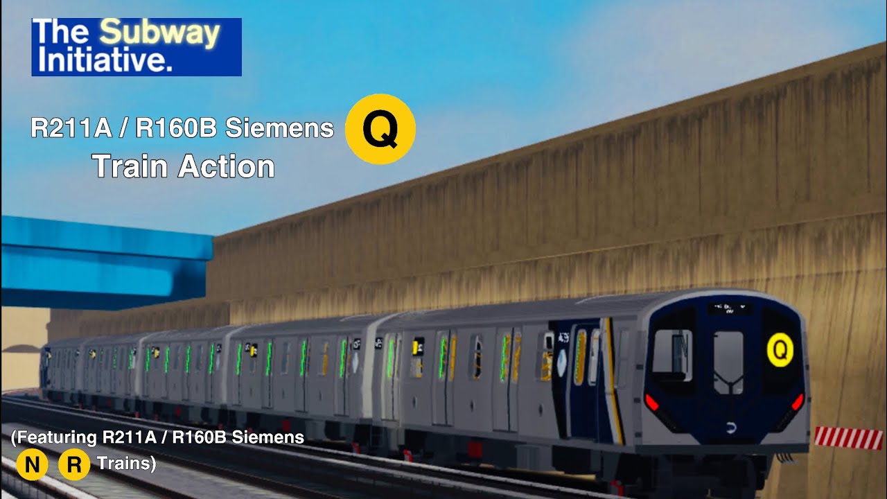 Subway R162 The Subway Initiative | R211A / R160B Siemens Operating Along the ...