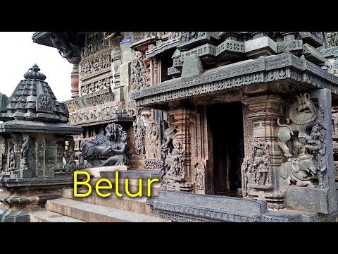 Belur Temple Chennakeshava Temple at Belur Hassan tourism Karnataka tourism Belur Chennakeshava