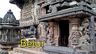 Belur Temple Chennakeshava Temple at Belur Hassan tourism Karnataka tourism Belur Chennakeshava