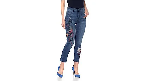 DG2 by Diane Gilman Virtual Stretch Novelty Croppe...