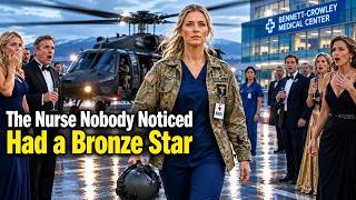 They Mocked the Invisible Nurse at the Gala — Until She Stepped Off a Military Helicopter
