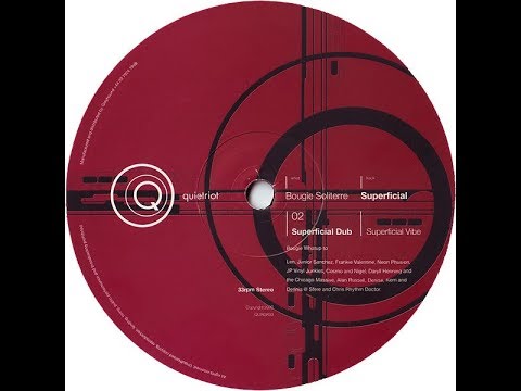 Bougie Soliterre Superficial Dub 