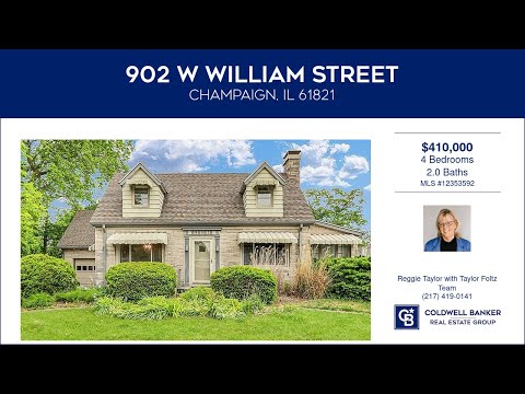 902 W William Street, Champaign, IL home video tour