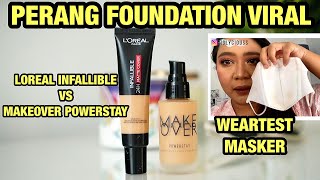 REVIEW FOUNDATION LOREAL INFALLIBLE 24H FRESH WEAR